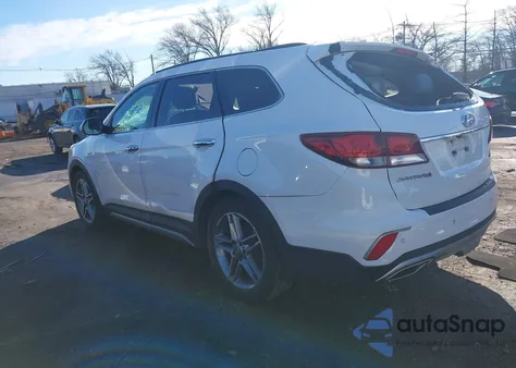 2018 Hyundai Santa Fe Limited Ultimate z USA, uszkodzony, nr VIN KM8SRDHF8JU264121